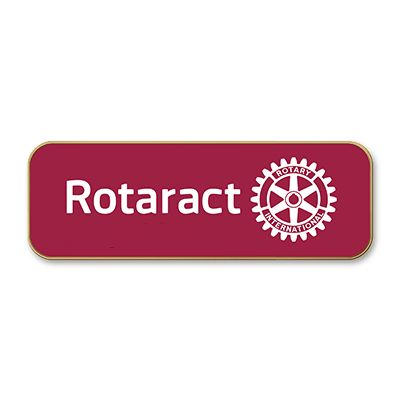 Rotaract Member Cloisonne Magnetic Lapel Pin