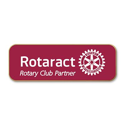 Rotaract Member Cloisonne Lapel Pin