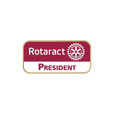 Rotaract President Cloisonn‚ Lapel Pin