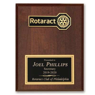 ROTARACT Extra Large Award Plaque