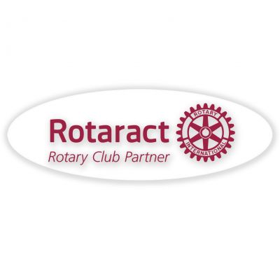Oval Rotaract Masterbrand Logo Decal