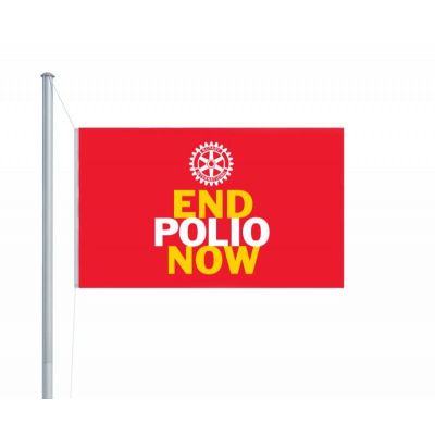End Polio Now 3 x 5 Flag