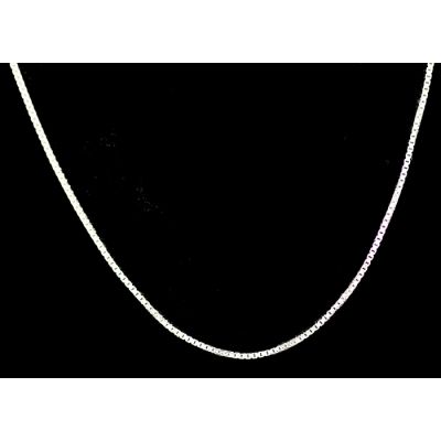 Sterling Silver Box Chain Necklace