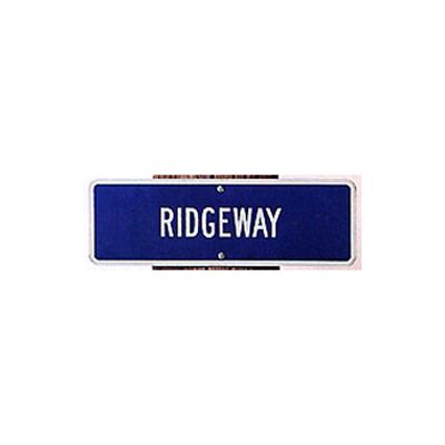 6" x 18" Single-Faced Auxiliary Sign