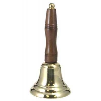 6-1/2" Solid Brass School Bell