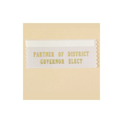 Partner Of District Governor Elect