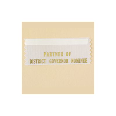 Partner Of District Governor Nominee