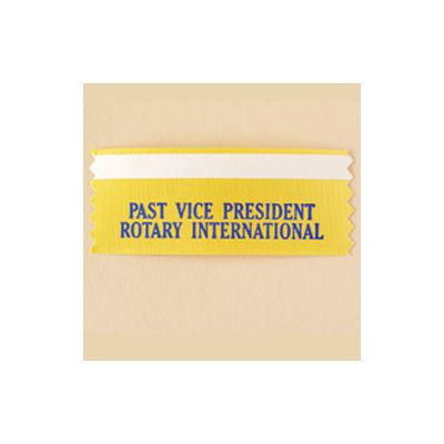 Past Vice President Rotary International