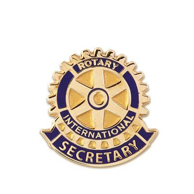 Club Secretary Magnetic Lapel Pin