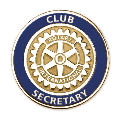 Club Secretary Lapel Pin