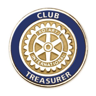 Club Treasurer Lapel Pin