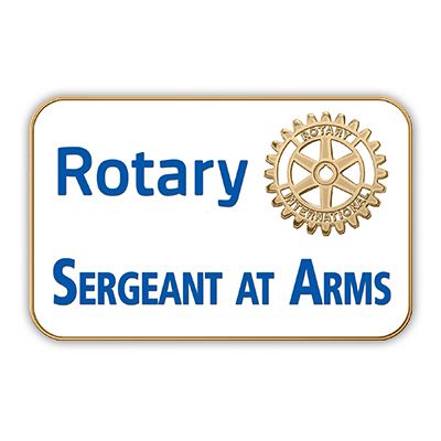 Sergeant at Arms Magnetic Lapel Pin