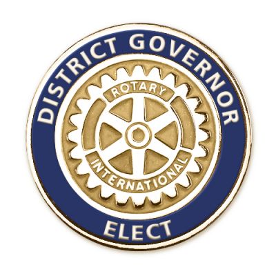 Governor Elect Single Ribbon Magnetic Lapel Pin