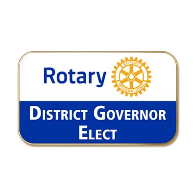 District Governor Elect, Masterbrand Magnetic Lapel Pin
