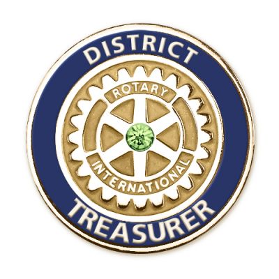 District Treasurer Lapel Pin