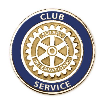 Club Service Lapel Pin