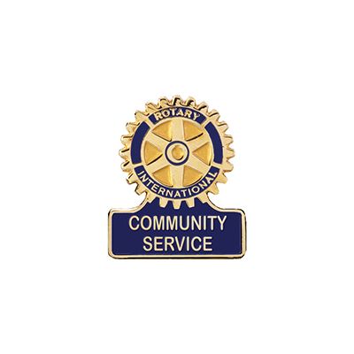 GP Community Service Tab Style Magnetic Lapel Pin