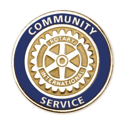 GP Community Service Tab Style Magnetic Lapel Pin