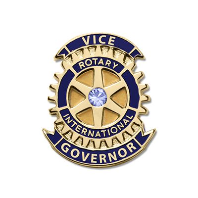 Vice Governor Gold Plated Lapel Magnet