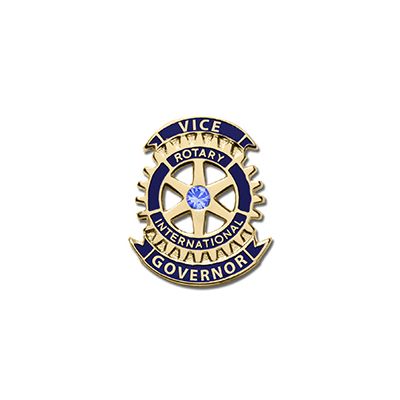 Vice Governor Gold Plated Lapel Pin
