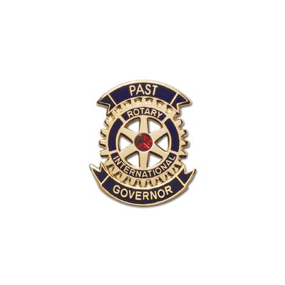 Past Governor Lapel Pin - Gold Plated