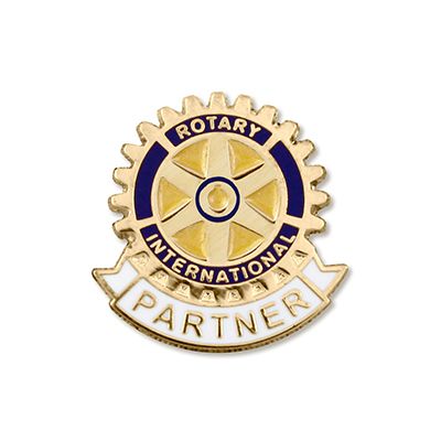 Partner of Rotarian Magnetic Lapel Pin