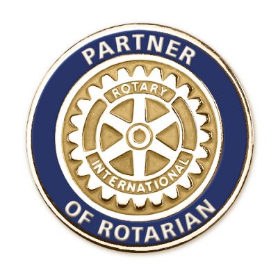 Partner of Rotarian Magnetic Lapel Pin