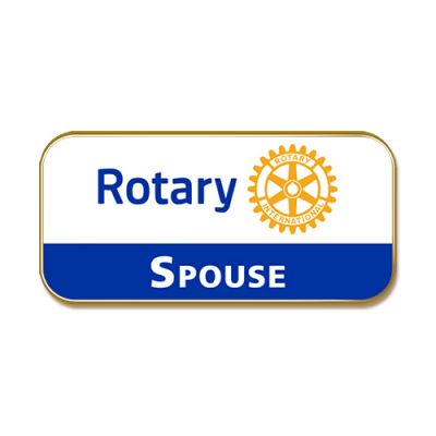 Rotary Spouse, Masterbrand Magnetic Lapel Pin