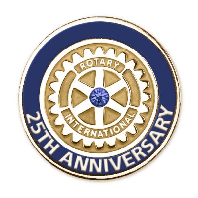 25th Anniversary Magnetic Lapel Emblem