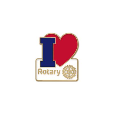 I Love Rotary Pin