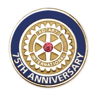 75th Anniversary Magnetic Lapel Pin
