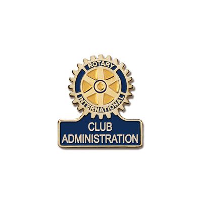 Club Administration Committee Magnetic Lapel Pin