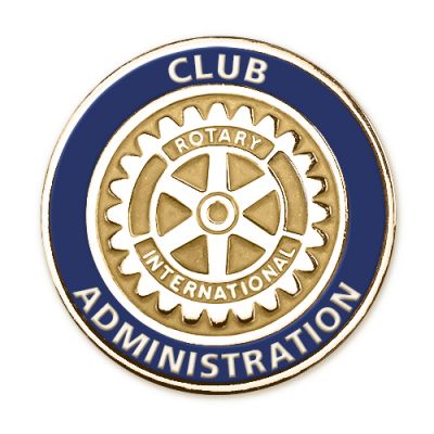 Club Administration Committee Magnetic Lapel Pin