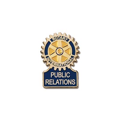 Public Relations Committee Magnetic Lapel Pin