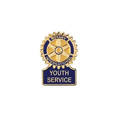 Youth Service Tab Style Magnetic Lapel Pin