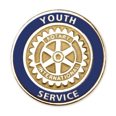 Youth Service Tab Style Magnetic Lapel Pin