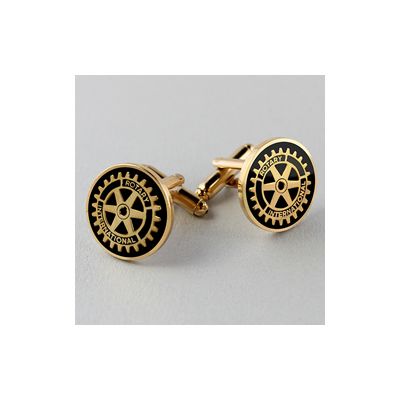 Gold Filled Men's Cuff Links Set