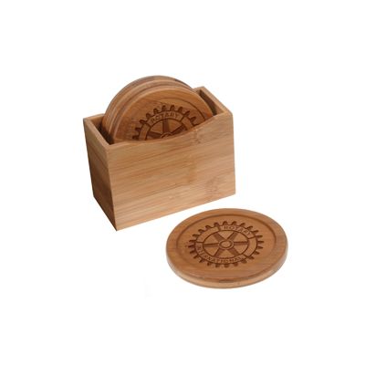 Bamboo Coasters - Set of 4