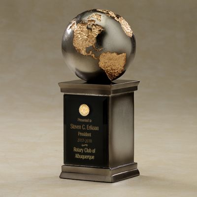 The Continental Gilded Globe Award