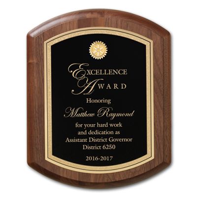 Classic Walnut Plaque