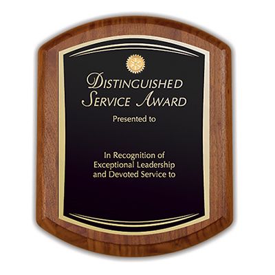 Distinguished Service Award Plaque