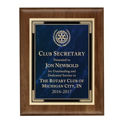 Club Secretary Award