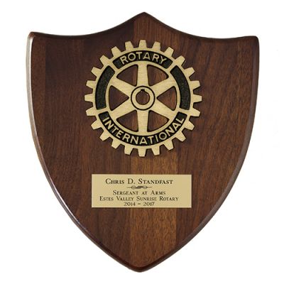 The Badge Emblem Shield Plaque