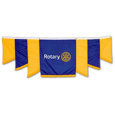 9' x 3' Nylon Panel Drapery Banner                                                                                      