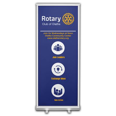 Organizing Principles Retractable Banner                                                                                