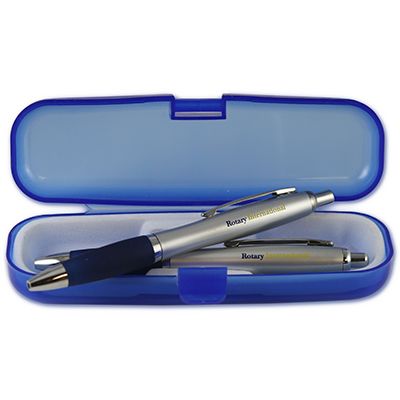 Ballpoint Pen & Mechanical Pencil Set in Case