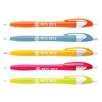 Customized Plastic Breeze Retractable Ballpoint Pen