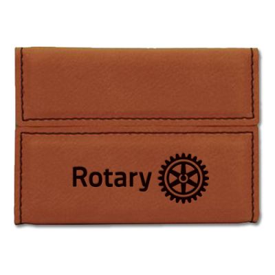 Rawhide Leatherette Hard Business Card Case