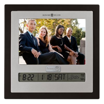 Picture Frame with Clock, Calendar, Thermometer