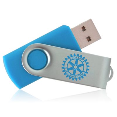 Customized Flash Drive, 1GB w/Conference Imprint